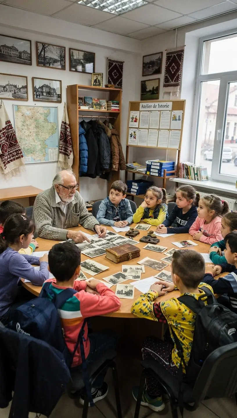 Imagine reprezentând o hartă a României cu puncte de interes care semnalează cunoștințe regionale și experiențe practice.